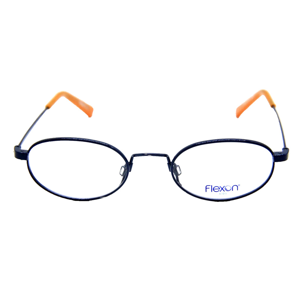 FLEXON KIDS COMET 424 NAVY ORANGE EYEGLASSES FRAMES 44-19-125